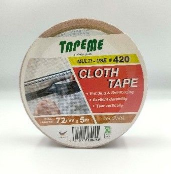 QP Tapeme Binding Tape 72mm Brown