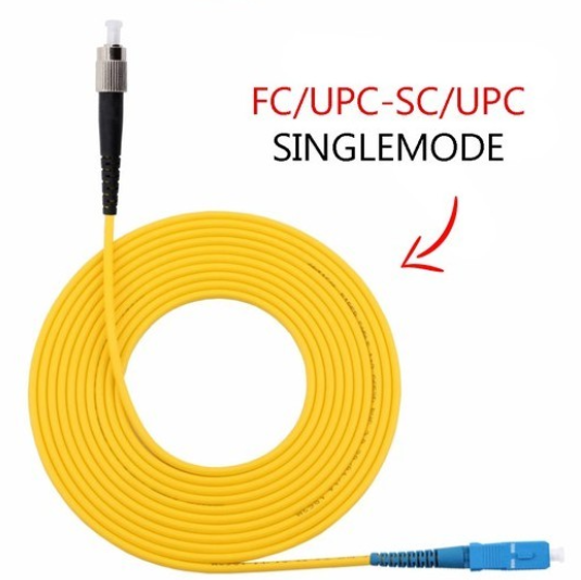 PATCH CORD 3.0 FC/UPC-SC/UPC YELLOW ( 1M, 2M ,3M ,5M ,10M ) PC401