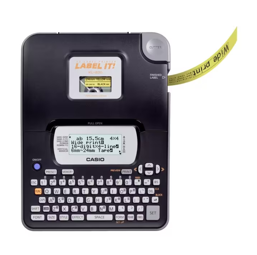 CASIO KL-820 LABEL PRINTER