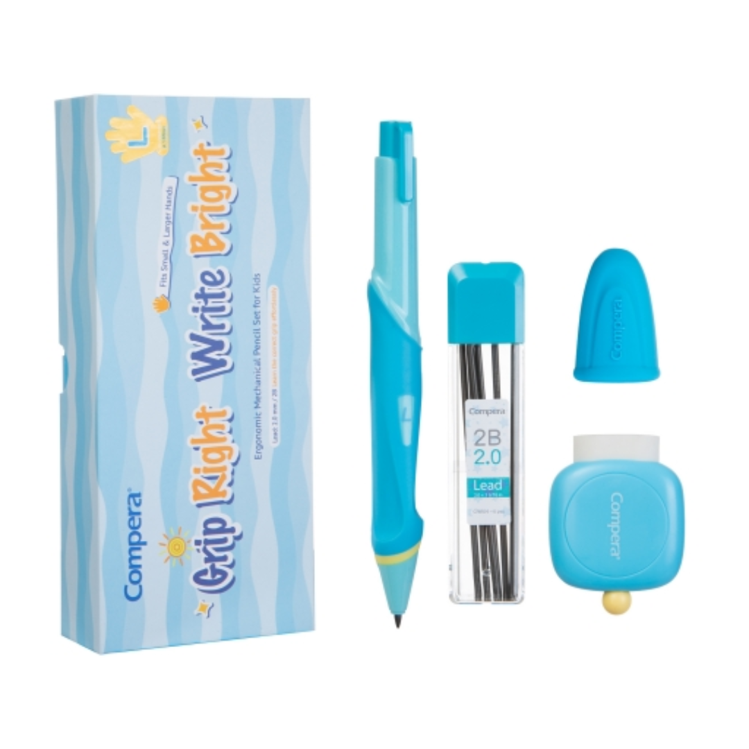 Comix CPMP20-T Ergonomic Mechanical Pencil Set Big Hand 2B 2.0mm