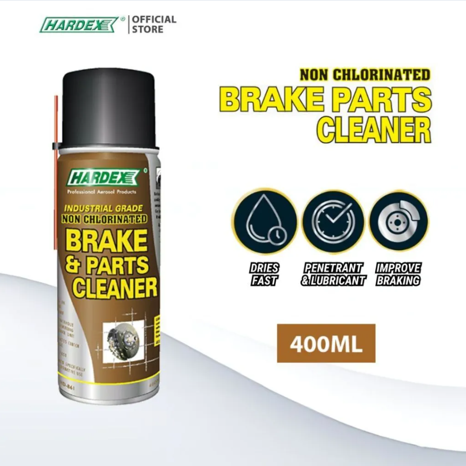 HARDEX HD861 NON CHLORINATED BRAKE AND PARTS CLEANER (400ML)