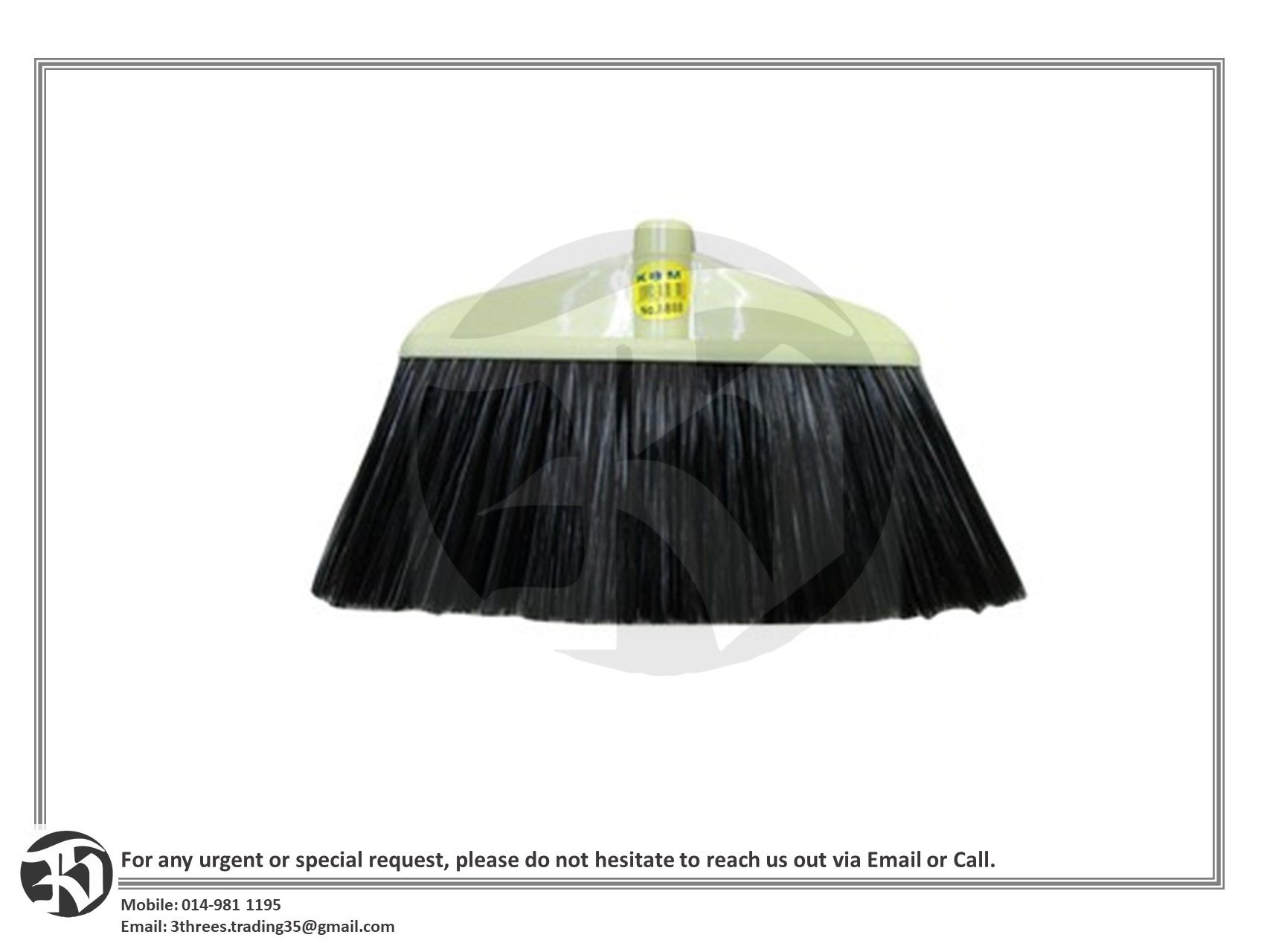Black Broom Rectangle