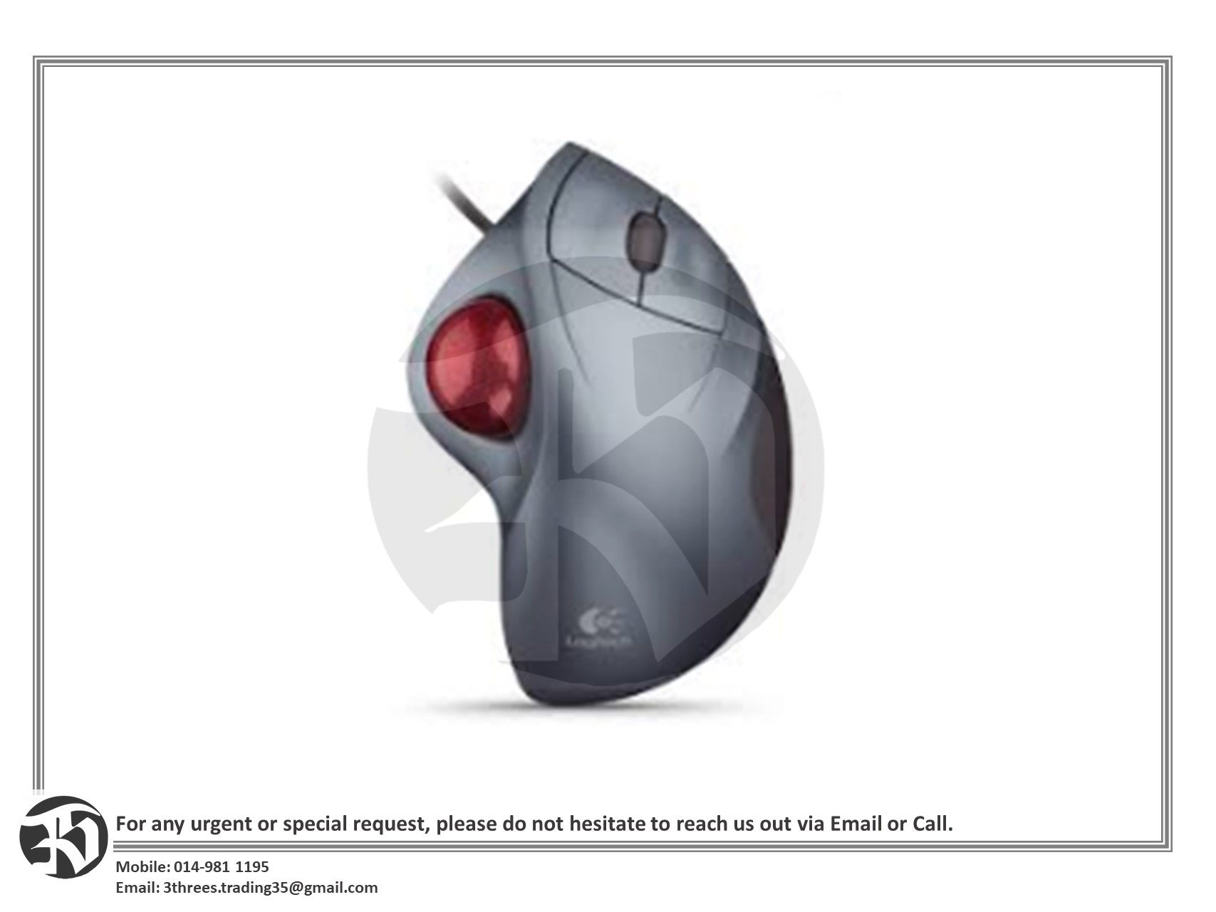 LOGITECH TRACKMAN