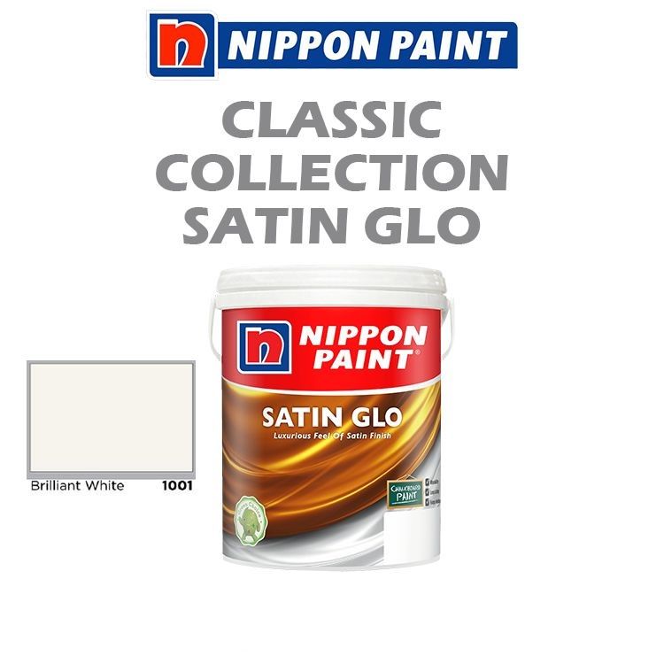 NIPPON SATIN GLO - BRILLIANT WHITE 1001