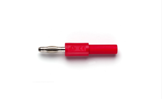 Fluke PJKPL 72917-2 4mm Banana Plug To 2mm Sheathed Banana Jack Adapter,10/pkg (red)