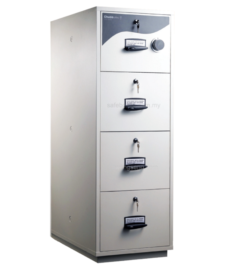 CHUBBSAFES RPF 5204 – 4 DRAWER CABINET (2 HOURS FIRE RESISTANCE)