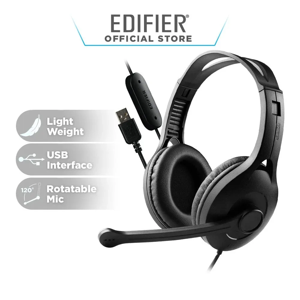 Edifier K800 High Performance USB Headset With Microphone