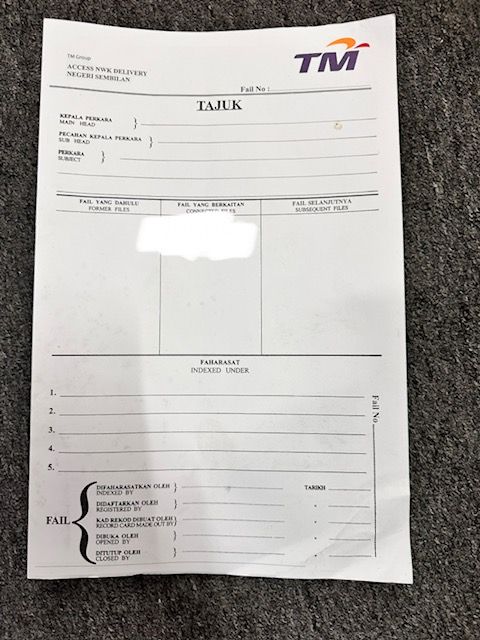 QS File TM White