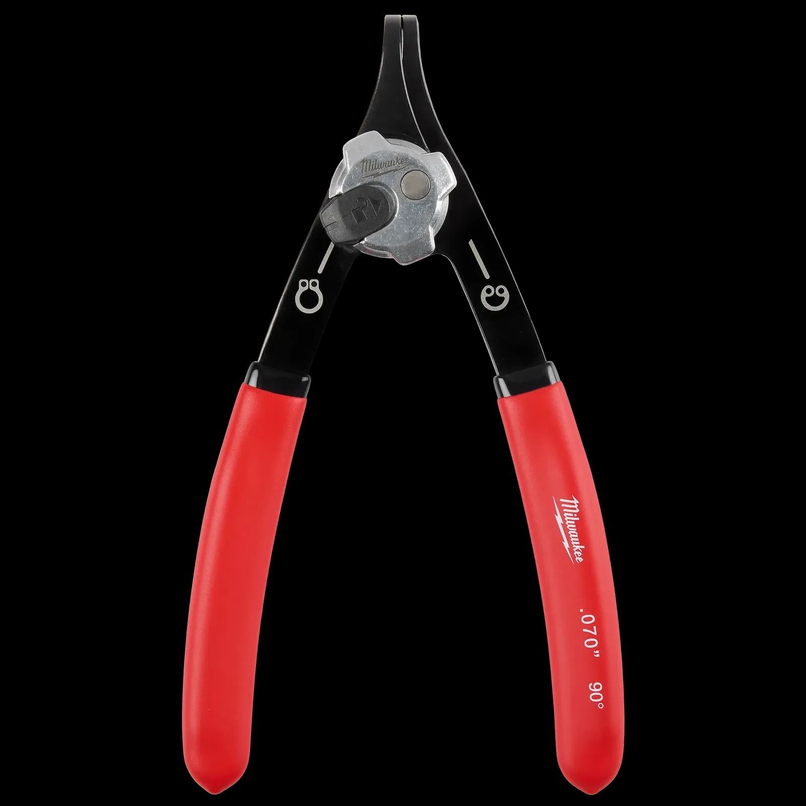 MILWAUKEE 0.07" Convertible Snap Ring Pliers - 90 Degree