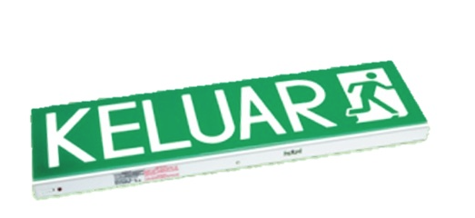 ECONLITE LE-908SL 10 X SMD LED EMERGENCY KELUAR SIGN (SINGLE SIDED) (WALL MOUNTING TYPE)