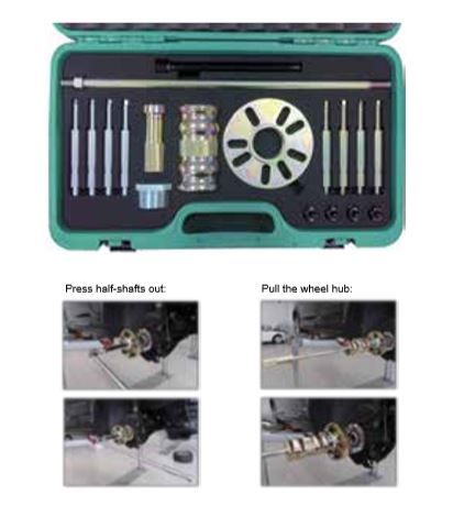 JONNESWAY WHEEL HUB PULLER SET