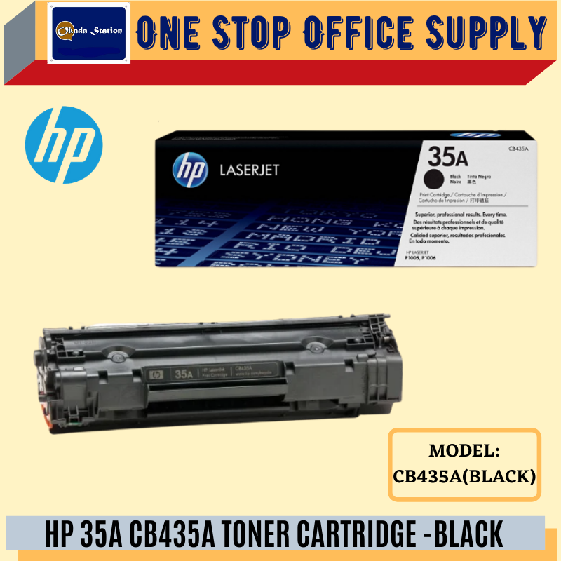 HP 35A CB425A LASERJET TONER CARTRIDGE - BLACK / HP / 35A / CB425A / Ink / Compatible / Toner Cartridge / Laserjet Toner Cartridge #Black
