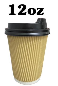 12oz HOT CUP WITH LID
