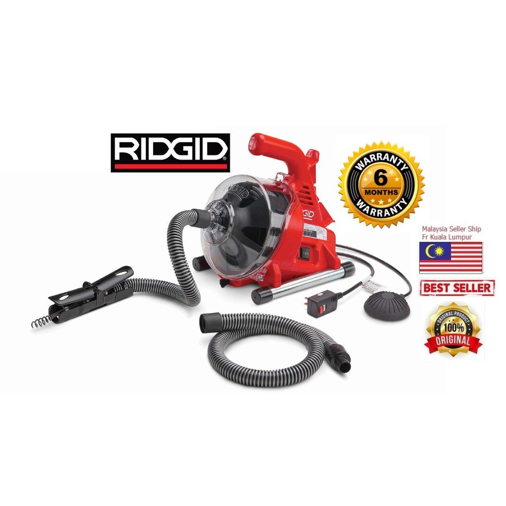 RIDGID *RIDGID PowerClear R7 Portable Drain Cleaning Machine 59138