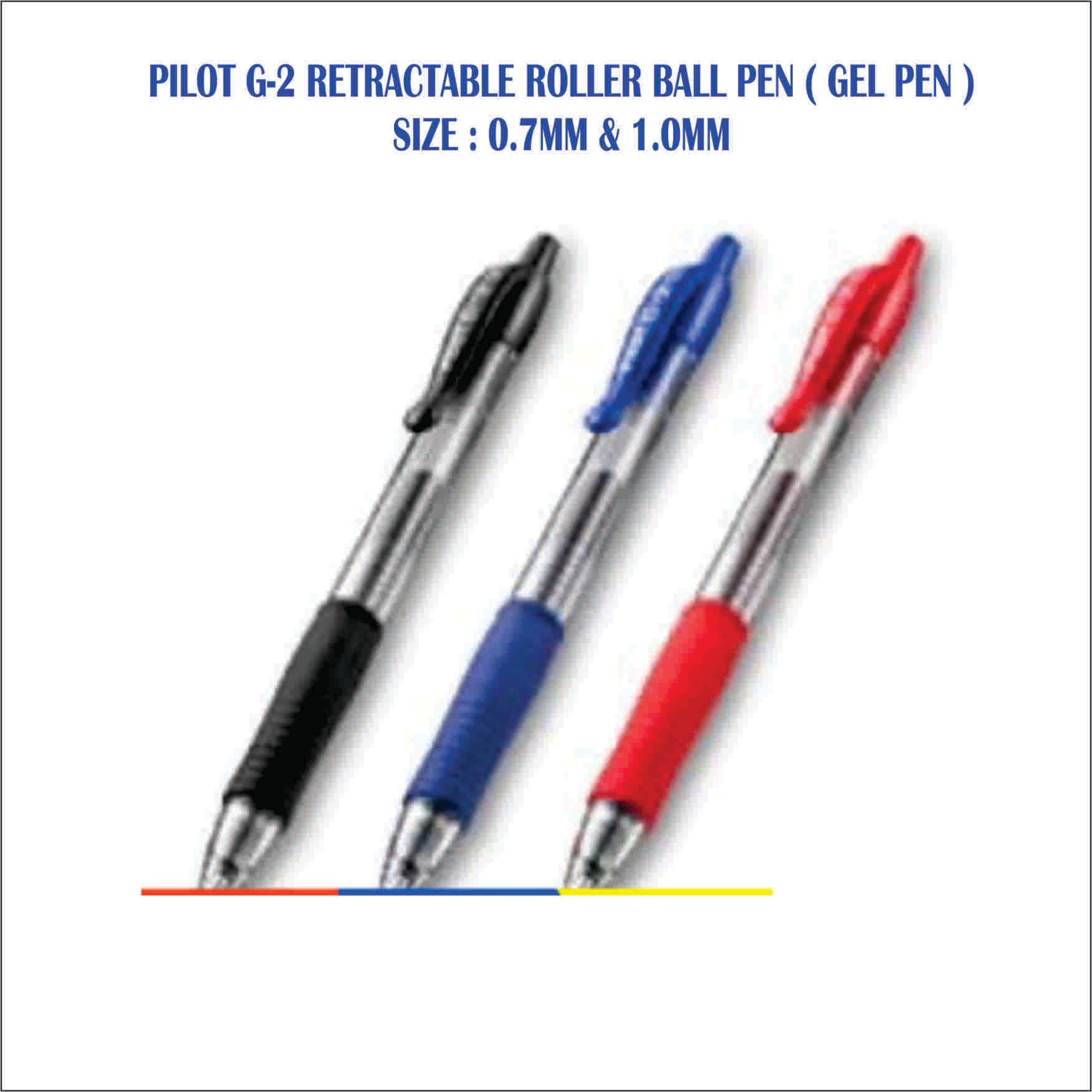 OCHA PILOT G-2 RETRACTABLE ROLLER BALL PEN ( GEL PEN )-FREE DELIVERY SEMENANJUNG 12pcs/ box)