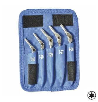 BONDHUS (STARPRO) SWIVEL STAR KEY SET 5 PCS : 00019 (SP5-IC-19)