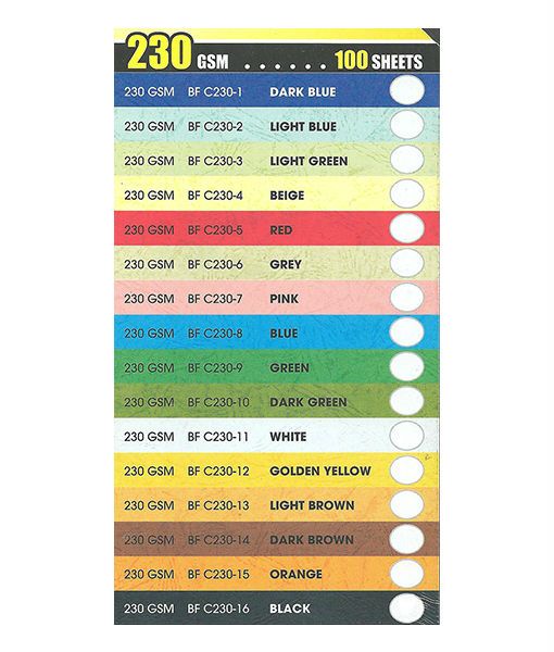 Fancy Cover A3 230 Gsm (Buffalo Card)