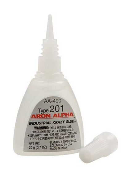 ARON ALPHA AA201 20GM TUBE GENERAL PURPOSE ADHESIVE 201