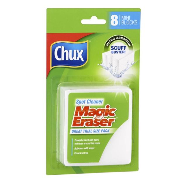 Chux Magic Eraser Spot Clean 8 Mini Blocks