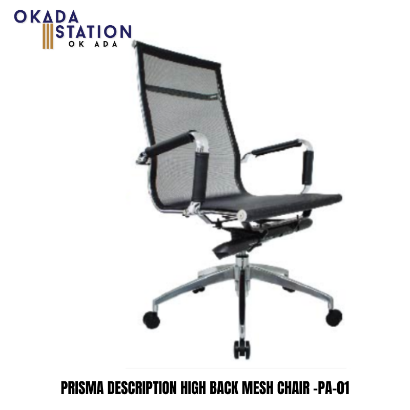 LT-ELANO PRISMA / DESCRIPTION HIGH BACK / MESH CHAIR / PA-01