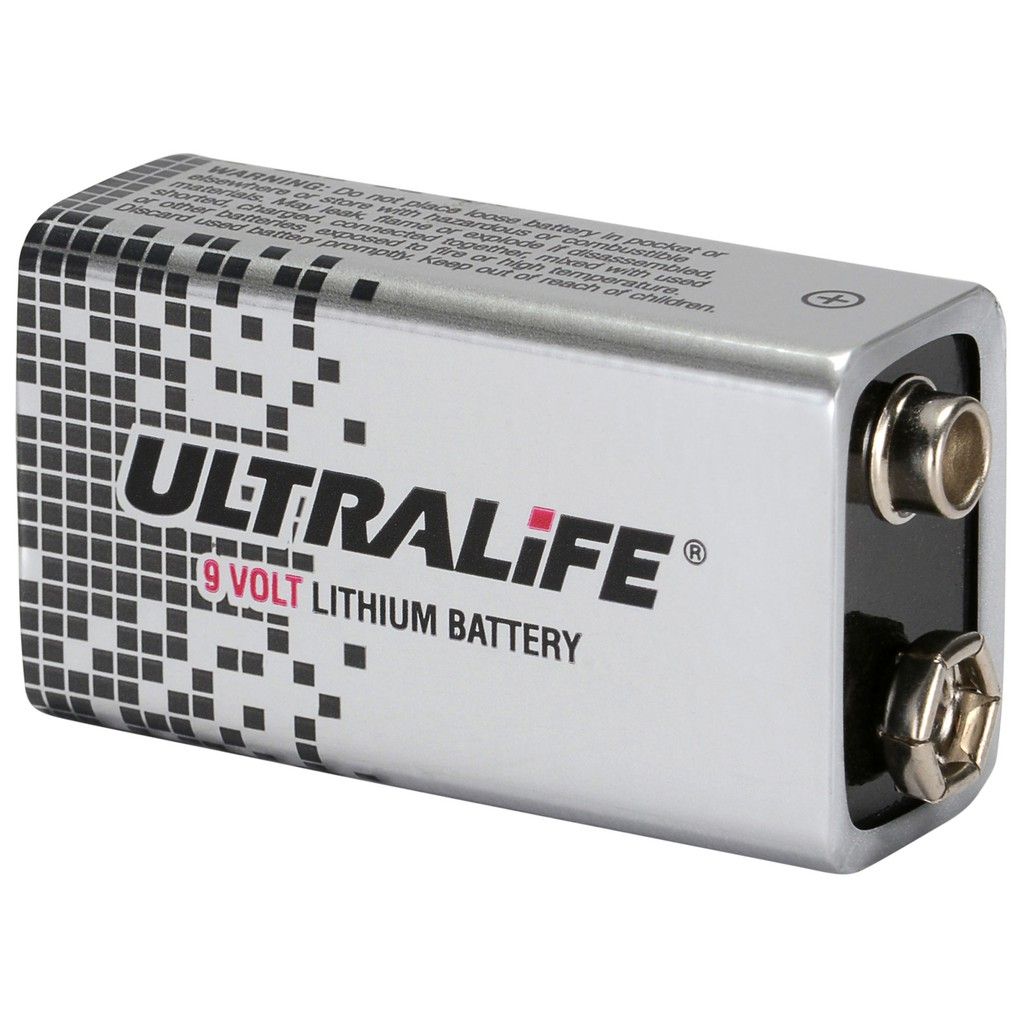 *UltraLife U9VL-J-P 9V 1200mAh Lithium Battery