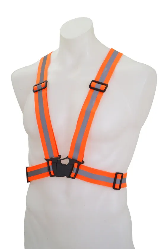 Proguard High Visibility Elastic Reflective Strip TC-ERS-10-OR