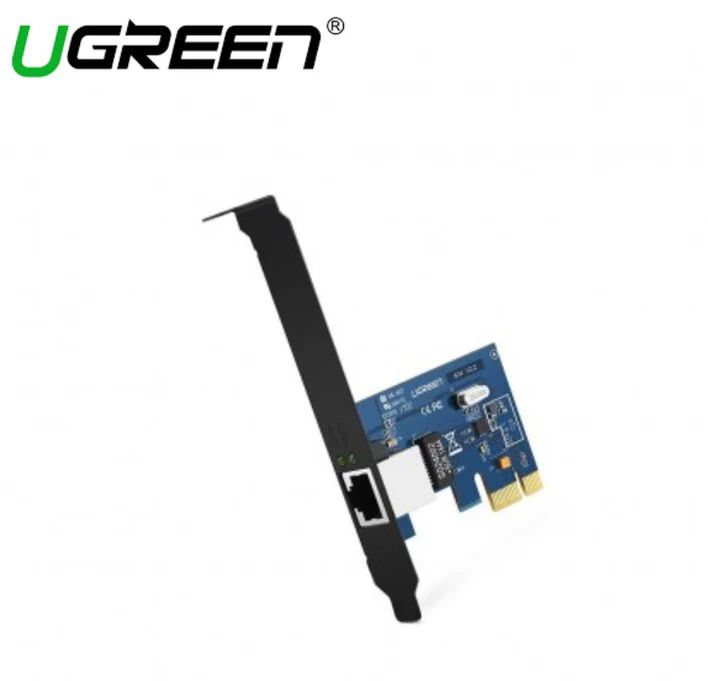 UGREEN PCI-E NETWORK CARD 10/100/1000MBPS RJ45 GIGABIT PORT