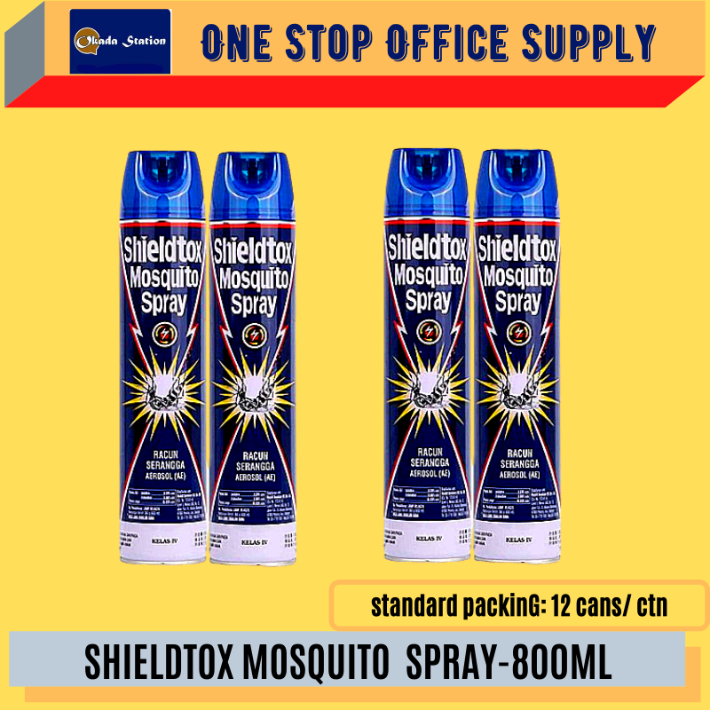 SHELDTOX SHEILDTOX 600ML MOSQUITO SPRAY -600ML /SHELDTOX /Mosquito Spray /Spray /Kill Mosquito /Cleaning Utensils /600ml