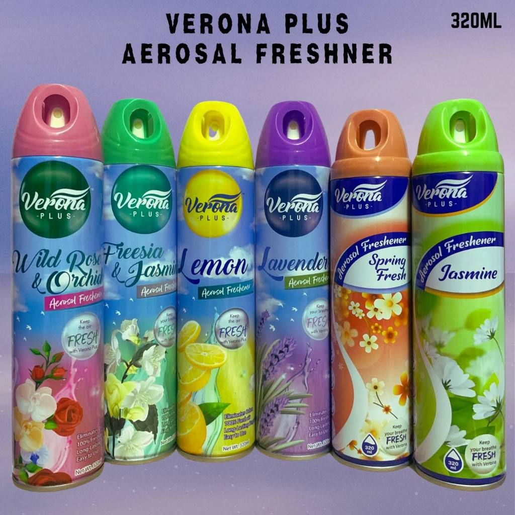 Verona Plus Air Freshener Aerosol Spray