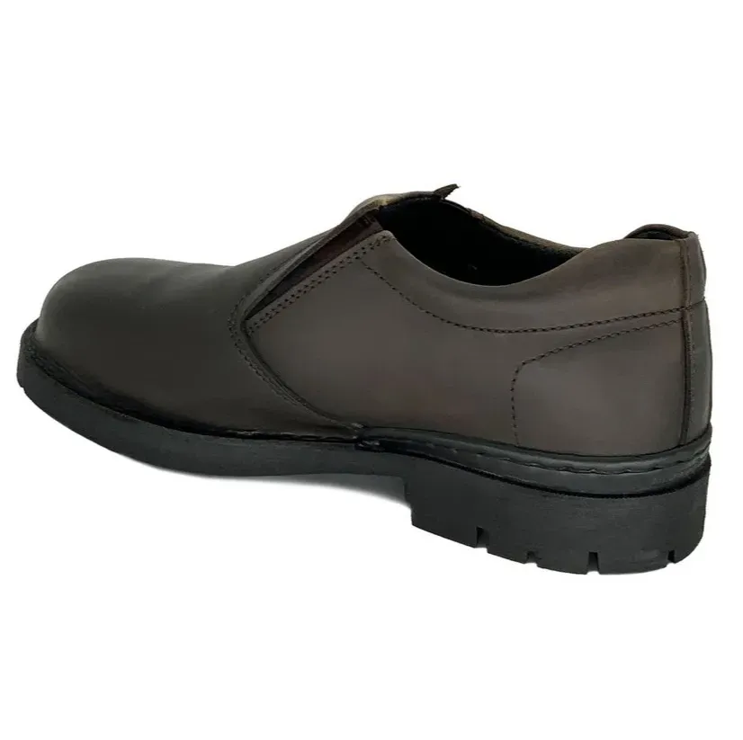 Black Hammer Low-cut Slip Ons - Brown (UK 11-12)
