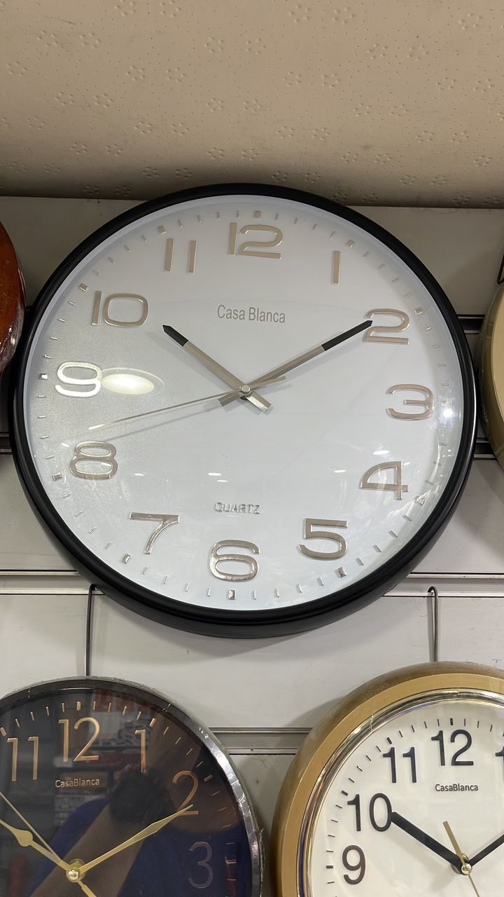 CASA BLANCA / WALL CLOCK / 40CM / OFFICE CLOCK