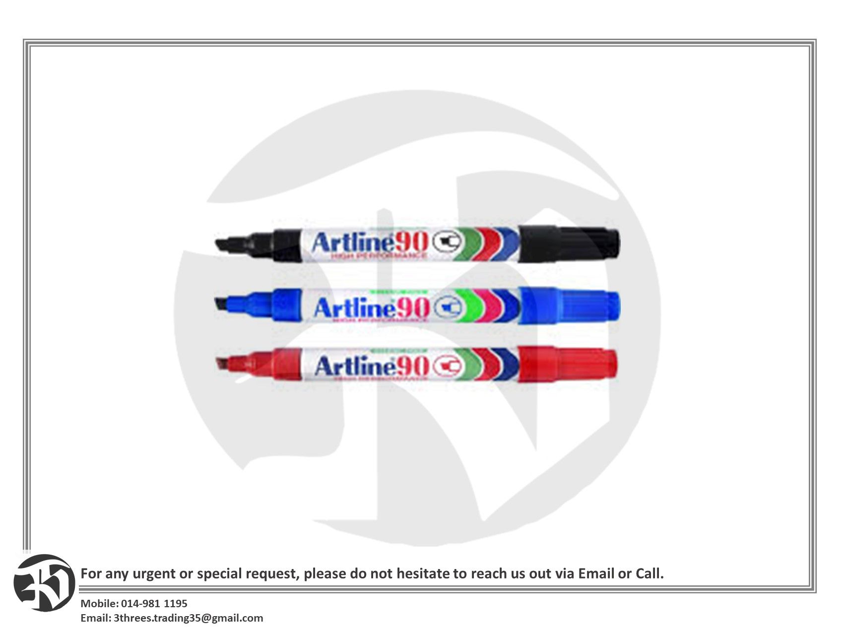 Artline Permanent Marker 90