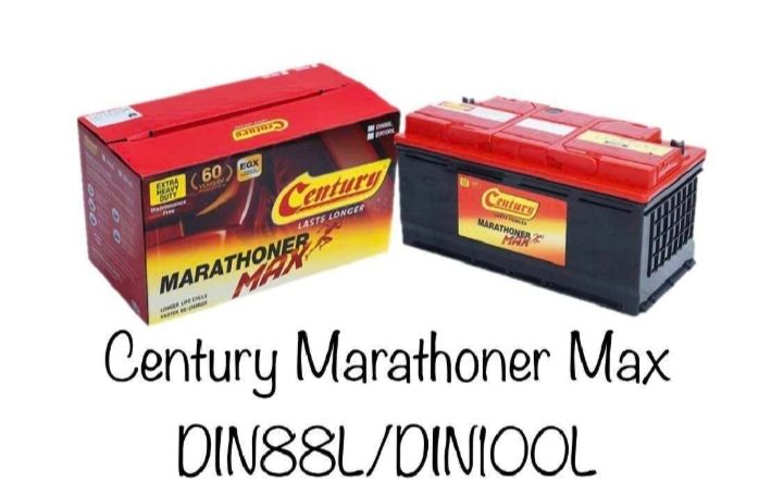 OCHA CENTURY MARATHONER MAX DIN100L CAR BATTERY