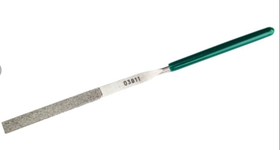 Sata DIAM.FLAT NEEDLE FILE 3X140MM