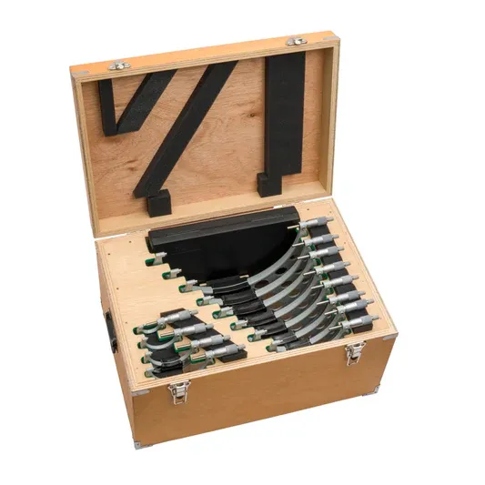 MITUTOYO 103-914-50 MICROMETER SET RANGE: 0-300MM / 0.01MM