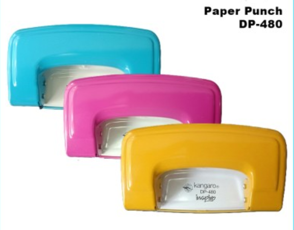 Kangaro Inspiro Paper Punch DP-480 12 Sheet/70GSM