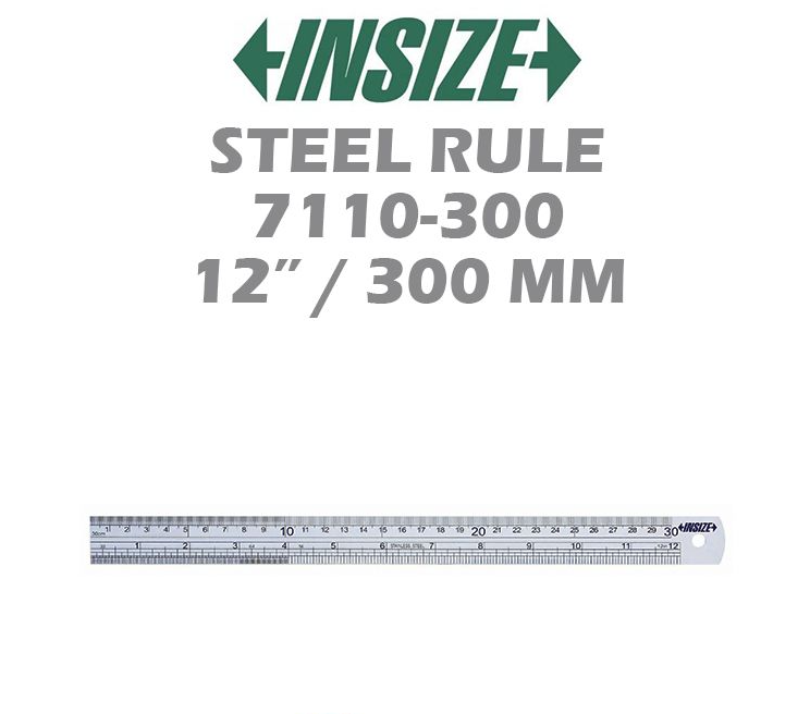INSIZE STEEL RULE 7110-300