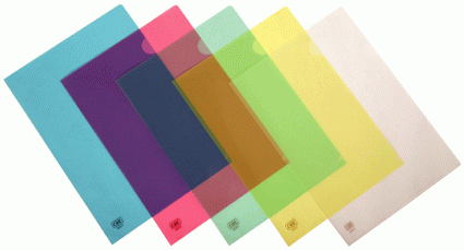 CBE 9001A Clear Plastic File