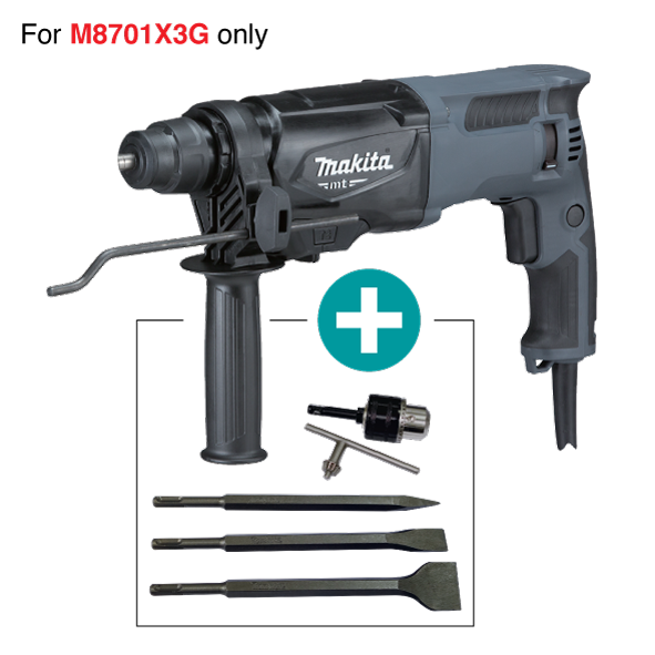 MAKITA-MT M8701X3G COMBINATION HAMMER (MT SERIES)
