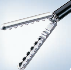 OLYMPUS Jaws insert "HiCura", 5 x 250 mm, wave type, monopolar
