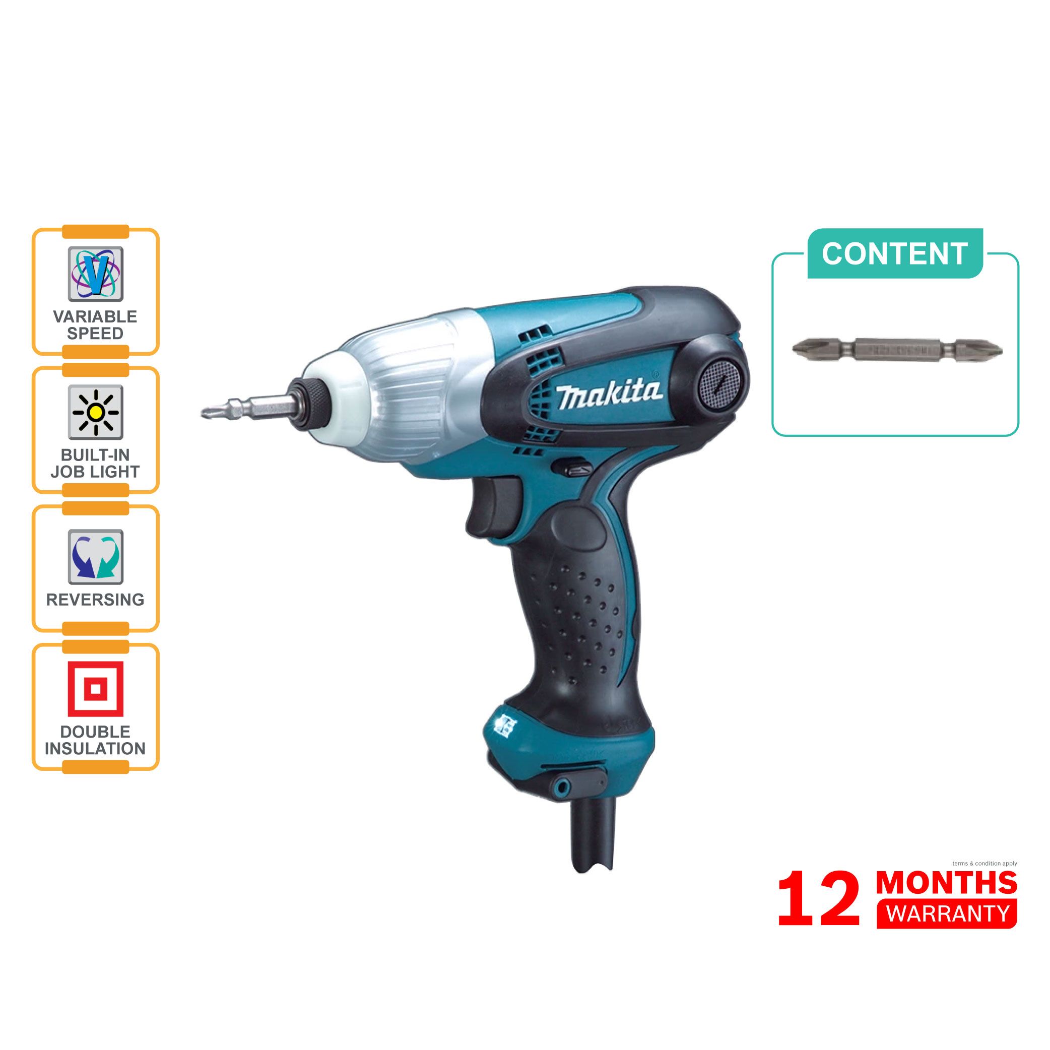 MAKITA TD0101F Impact Driver