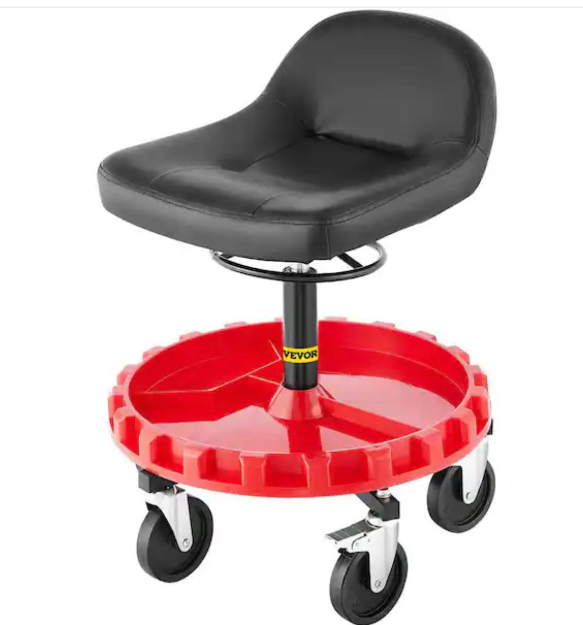 VEVOR Shop Stool, 400 lbs Rolling Garage Stool (US Product)