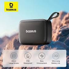 Baseus AeQur 30 Mini Portable Wireless Speaker Big Volume IPX6 Waterproof Bluetooth 5.3 Bass Enhancement