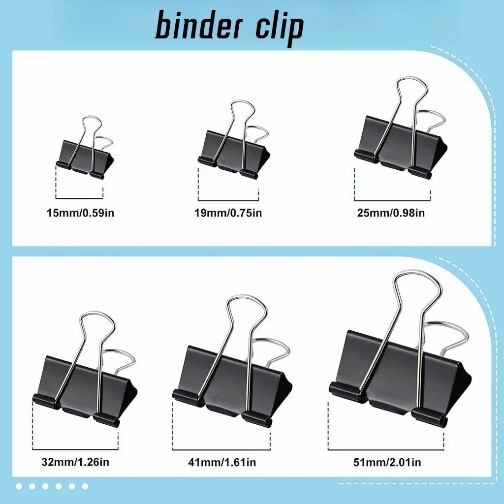 Binder Clip Multipurpose 12pcs/box (Sabah & Sarawak)