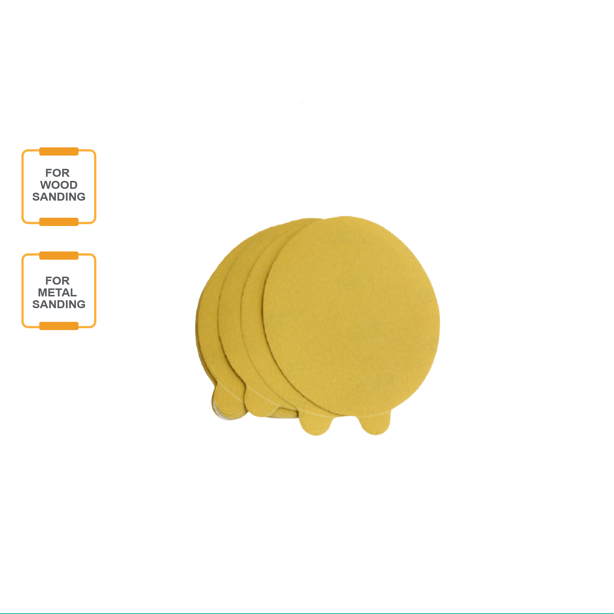 M10 PSA 5" Sanding Disc (100 Pcs/Box)