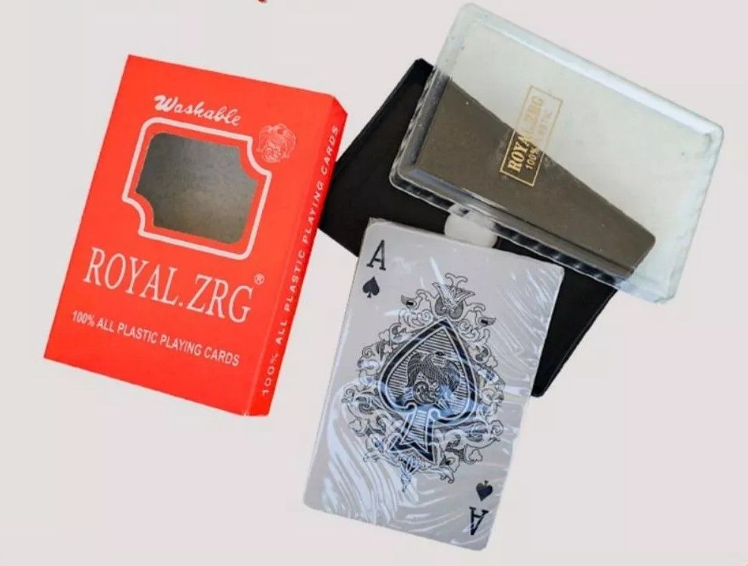 929 High Quality & Rummy King 001 & AAA Premium & Royal ZRG Plastic Playing Card Royal ZRG Playing Ca Y-CRD-929-KK