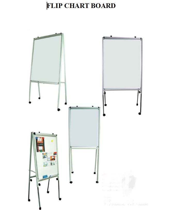 Economy Flip Chart Board Adjustable 3' X 4'