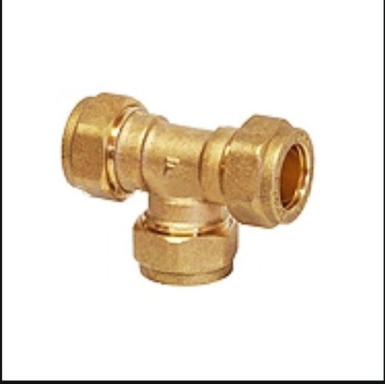 Kembla/Conex Copper Fittings Tee CxC 15mm x 15mm
