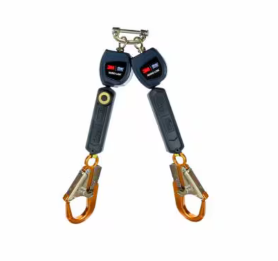 3M 3101270 NANOLOK SIRIM AND DOSH APPROVED. 3M™ DBI-SALA® Nano-Lok™ Personal Self Retracting Lifeline, Twin-leg, Web, 3101270, 1.8m
