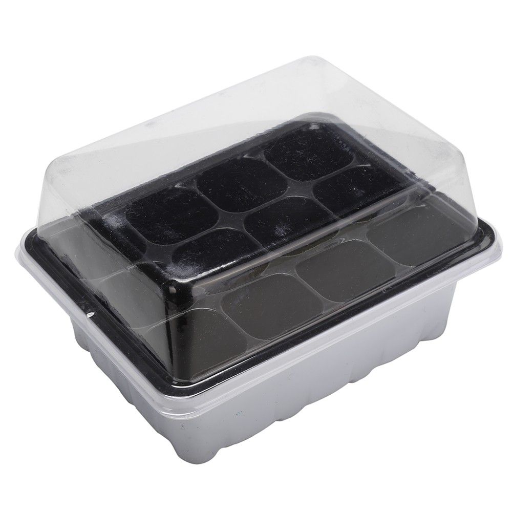 12 Hole Plant Seeds Grow Box Insert Propagation Nursery Seedling Starter Tray